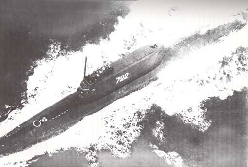 Picture of the sunken K-129