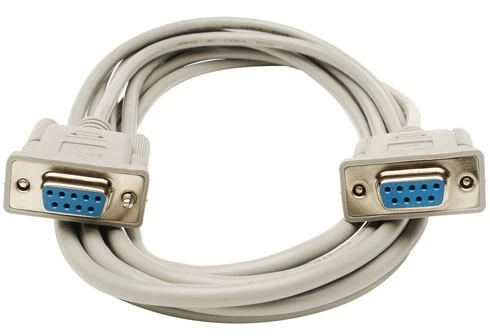 A null-modem cable. Source: Google