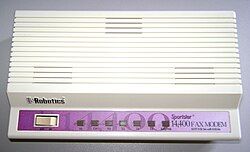 A US Robotics modem. Source: Google